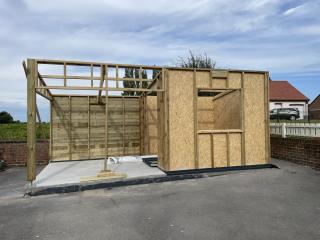 Pendant - Carport bois et abris de jardin