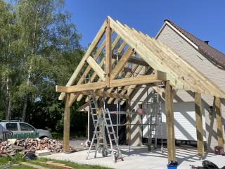 Pendant - Pergola, charpente et toiture