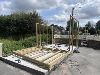 Avant - Carport bois et abris de jardin