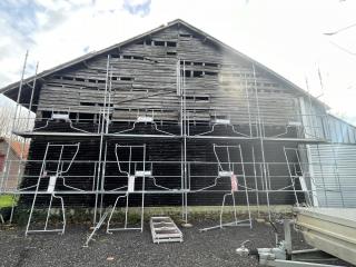 Avant - bardage tôle bac acier