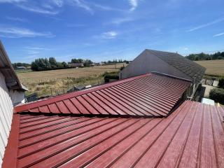 Après - aménagement d'une pièce et réfection de toiture