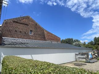 bardage en tôles isolée