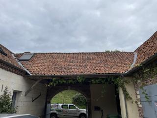 Avant - refection de toiture