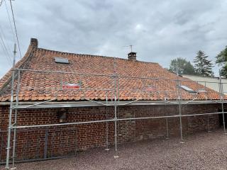 Avant - refection de toiture