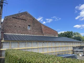 bardage en tôles isolée