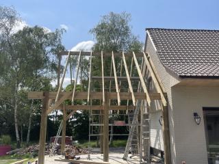 Pendant - Pergola, charpente et toiture