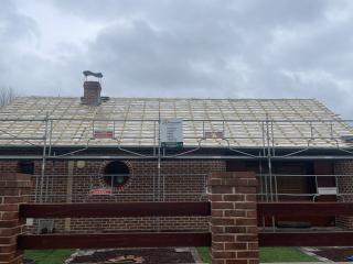 Avant - refection de toiture