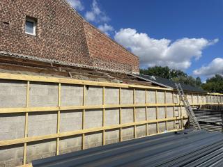 Miniature bardage en tôles isolée