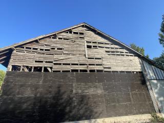 Avant - bardage tôle bac acier