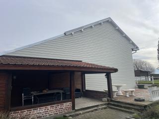 Après - bardage sur pignon d'un hangar