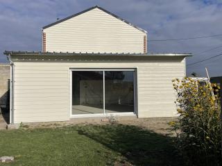 Après - ossature bois et extension bardage cédral C08