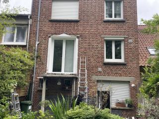 Avant - terrasse sur pilotis