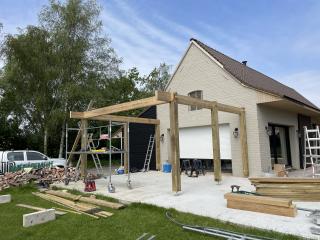Pendant - Pergola, charpente et toiture