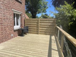 Après - terrasse sur pilotis
