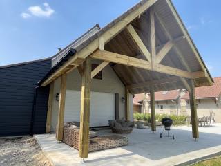 Après - Pergola, charpente et toiture